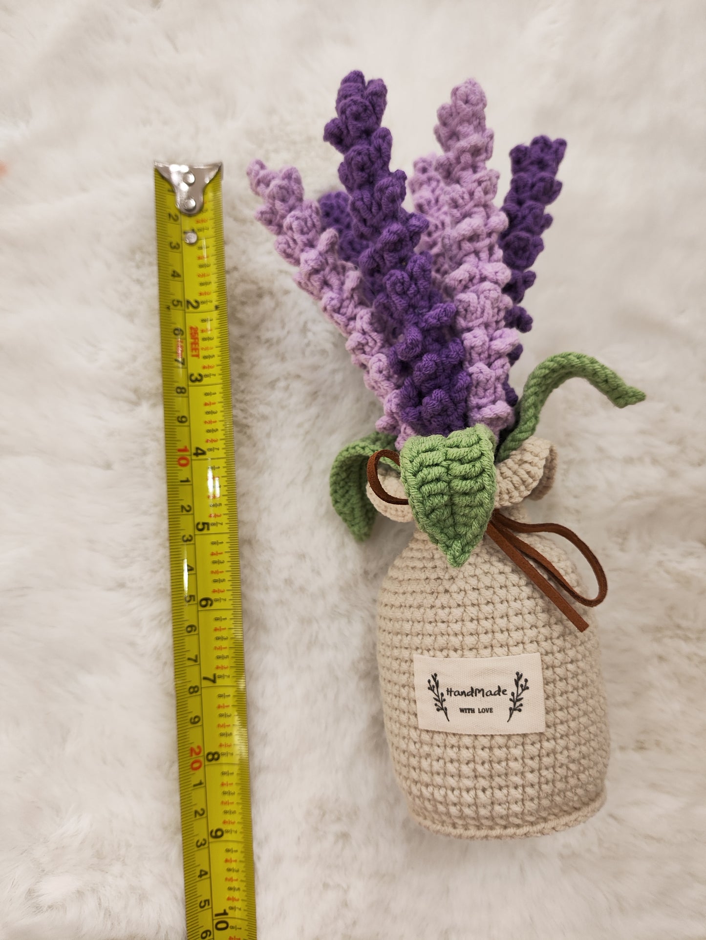 Crochet Flower Pots/Lavender