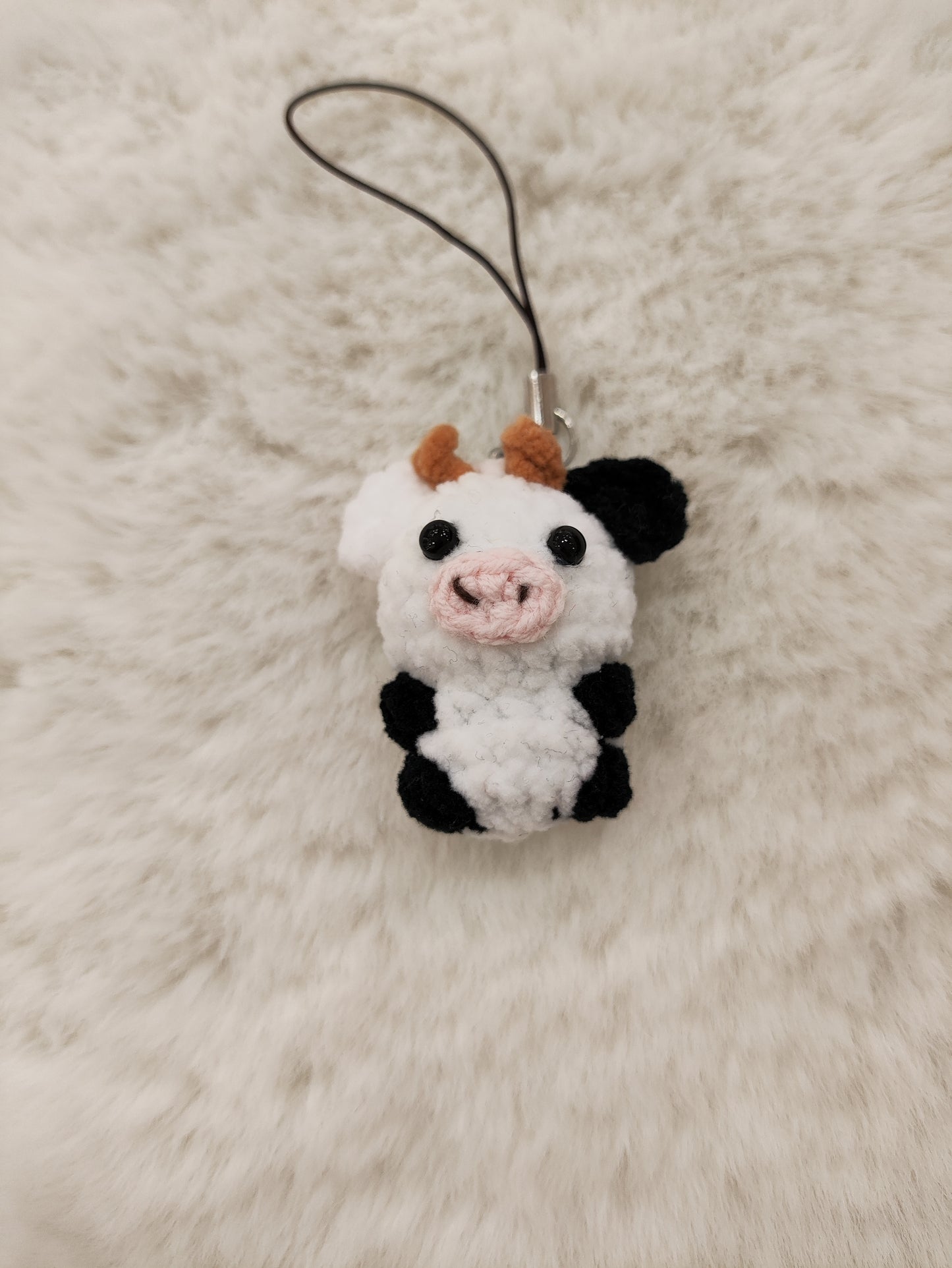 Phone Charm/Mini Key Chain/Cow